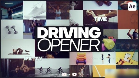 Videohive Driving Opener Openers template preview