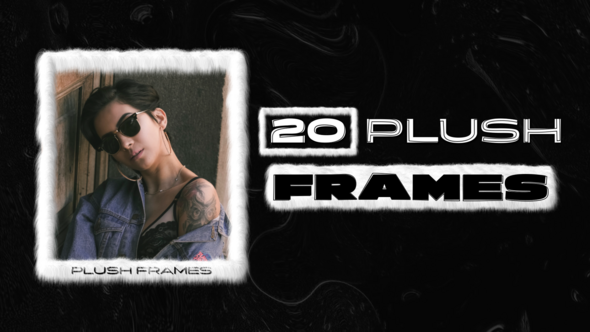 Videohive 20 Plush Frames Elements template preview