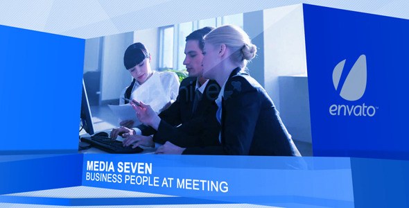 Videohive Stylish Line Slideshow Video Displays template preview