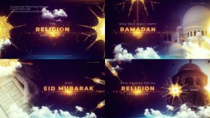 Videohive The Religious Show Ramadan template preview