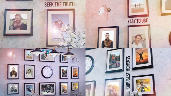 Videohive Photo Frame Slideshow V2 Video Displays template preview