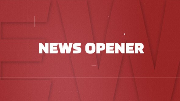 Videohive News Opener 53973355 Broadcast-packages template preview