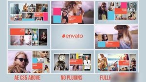 Parallax Video Slide - Videohive Video Displays template preview