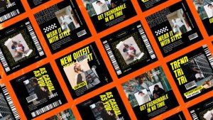Videohive Troux Fashion Media Posts Product Promo template preview