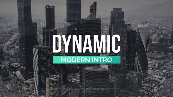 Videohive Modern Dynamic Intro 21994268 Openers template preview
