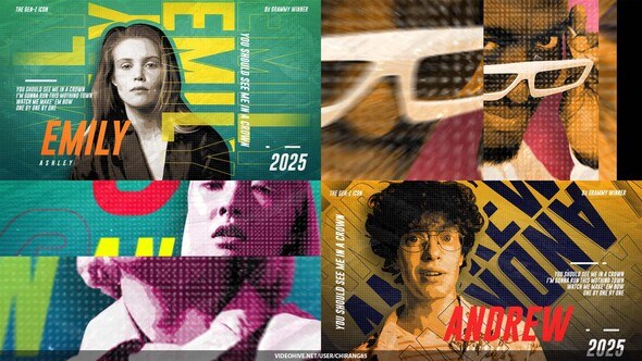 Videohive Modern Freeze Frame 58462361 Openers template preview