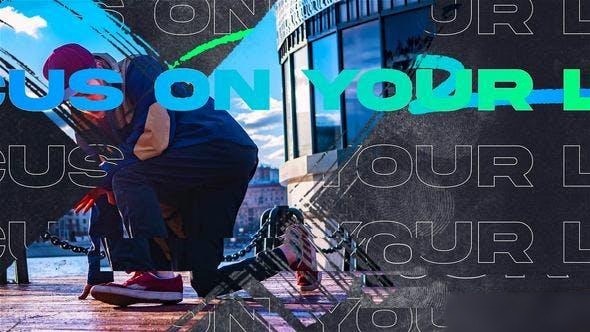 Videohive Urban Hip Hop Intro Logo Stings template preview