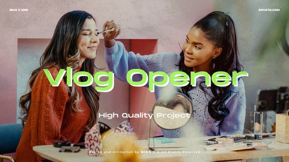 Videohive Vlog Opener 53988151 Openers template preview