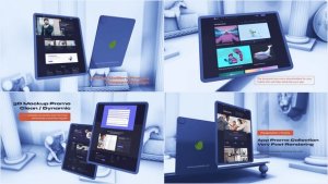 Videohive Tablet Gallery Promo Product Promo template preview