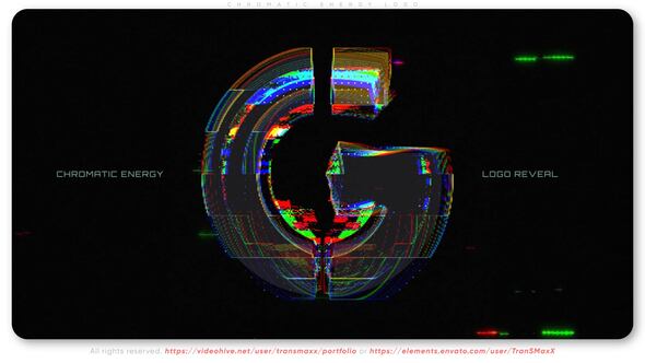 Videohive Chromatic Energy Logo Logo Stings template preview