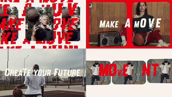 Videohive Urban Glitch Opener 55316276 Openers template preview