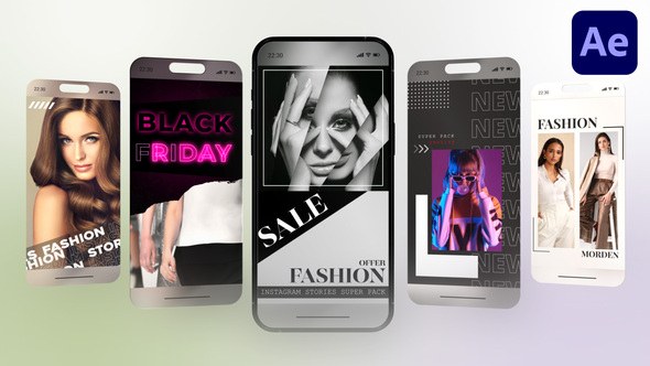 Videohive Instagram - Fashion 05 Video Displays template preview