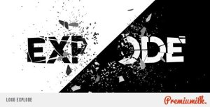 Videohive Logo Explode Video Displays template preview