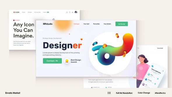 Videohive Website Promo 43823086 Product Promo template preview