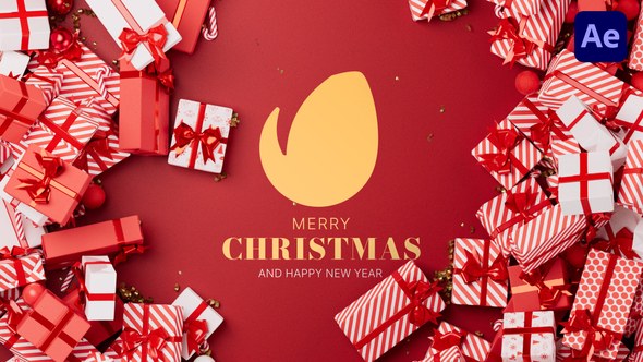 Videohive Christmas Logo Reveal 49317339 Logo Stings template preview