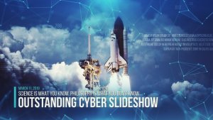 Videohive Outstanding Cyber Slideshow Video Displays template preview