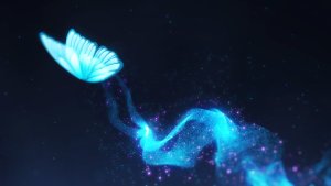 Videohive Butterfly Particle Logo Logo Stings template preview