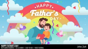 Videohive Happy Fathers Day 52727549 Openers template preview