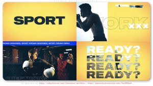 Videohive Energy Sport Demoreel Openers template preview