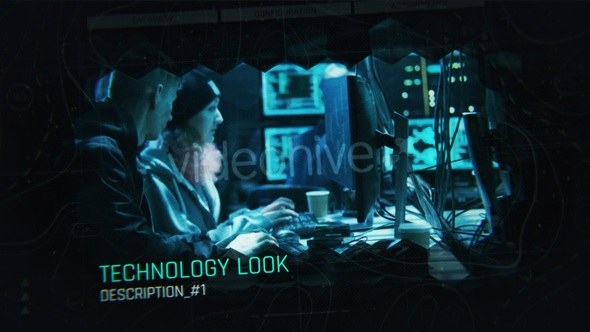 Videohive Military Digital Slideshow Video Displays template preview