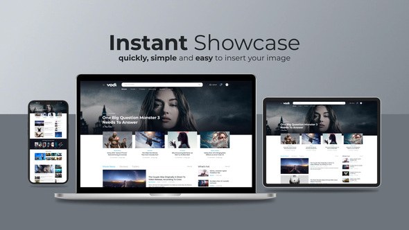 Videohive Clean Mockup Website Promo Product Promo template preview