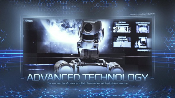 Videohive Technology Cyber Games Slideshow Video Displays template preview