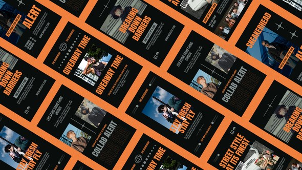 Videohive Streetwise Urban Instagram Reel Product Promo template preview