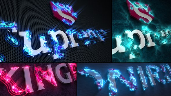 Videohive Sci-Fi Energy - Logo Reveal Pack Logo Stings template preview