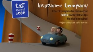 Videohive Insurance Company Openers template preview