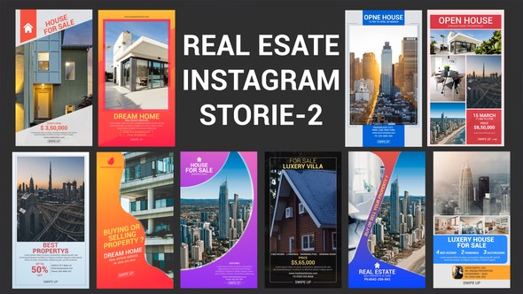 Videohive Real Estate Instagram Stories-02 Product Promo template preview