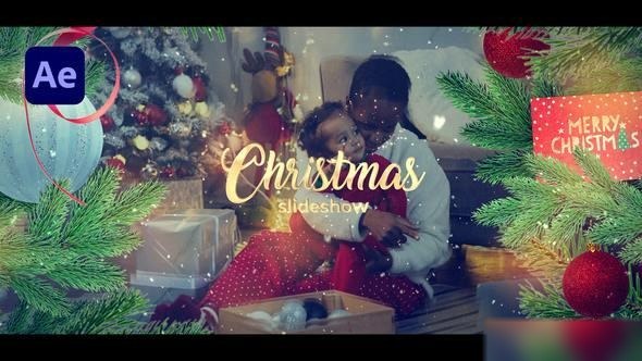 Videohive Christmas Slideshow 49387088 Openers template preview