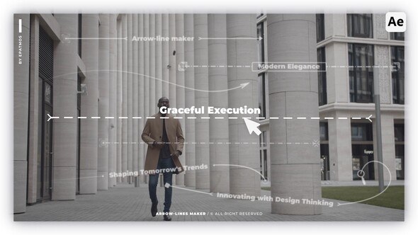 Videohive Arrow-Lines Maker | AE Elements template preview