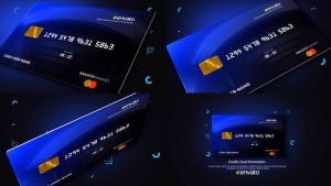 Videohive Credit Card Promo Product Promo template preview