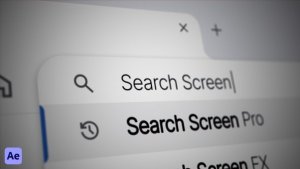 Videohive Search Screen Pro - Typing Animation Elements template preview