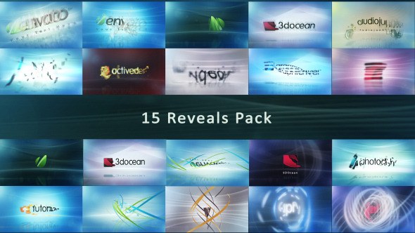 Corporate Logo Pack Video Displays template preview