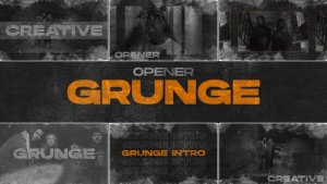 Videohive Grunge Intro 56161071 Openers template preview
