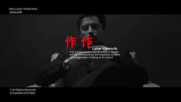 Videohive New Lower Thirds | After Effects Elements template preview