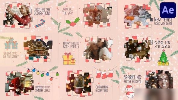Videohive Christmas Slideshow for After Effects 49001250 Openers template preview