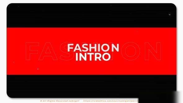 Videohive Fashion Youtube Intro Openers template preview