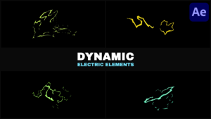 Videohive Dynamic Electric Elements | After Effects Elements template preview