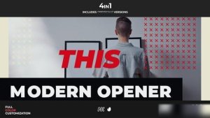 Videohive This Modern Opener Openers template preview