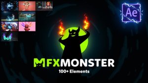 FXMONSTER - 100 Flash FX Video Displays template preview