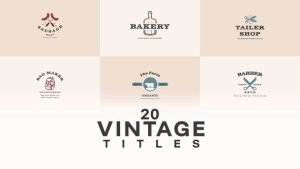 Videohive Business Title Titles template preview