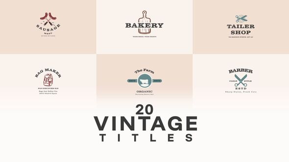 Videohive Business Title Titles template preview