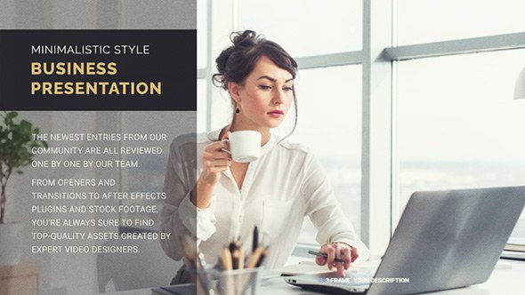 Videohive Business Presentation 19183995 Video Displays template preview