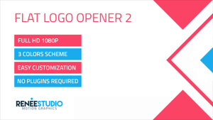 Videohive Flat Logo Opener 2 Openers template preview