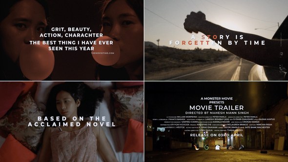 Videohive Movie Trailer 25257015 Openers template preview
