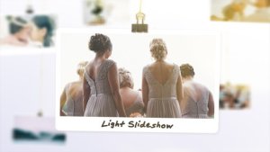 Videohive Light Photo Slideshow Openers template preview