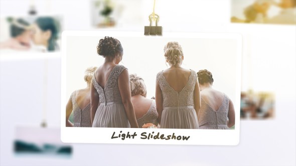 Videohive Light Photo Slideshow Openers template preview