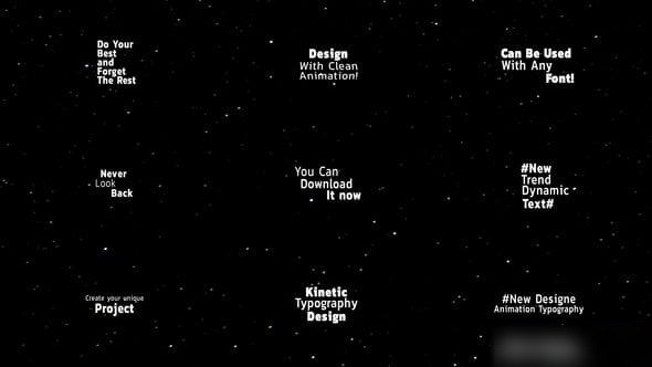 Videohive Simple | Kinetic Text Titles | After Effects Titles template preview